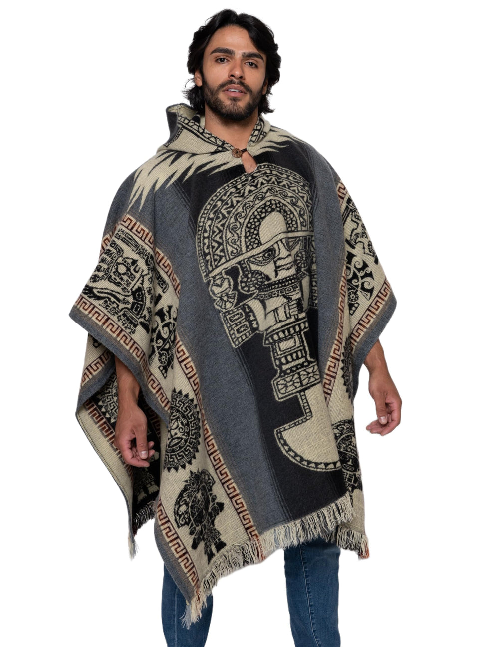 Apex™ Handmade Alpaca Wool Poncho
