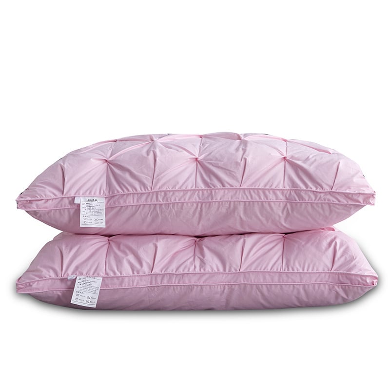 Apex Elite 95% Pure White Goose Down Pillow - 950g High-Density Cushioning (Single Piece - 48x74cm)