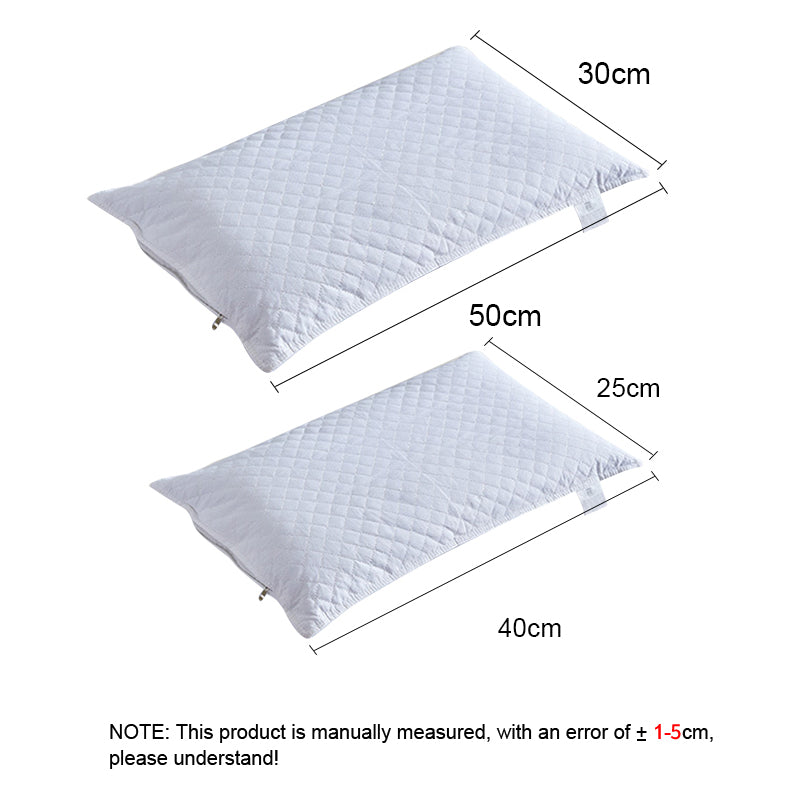 Compact Organic Buckwheat Husk Support Pillow