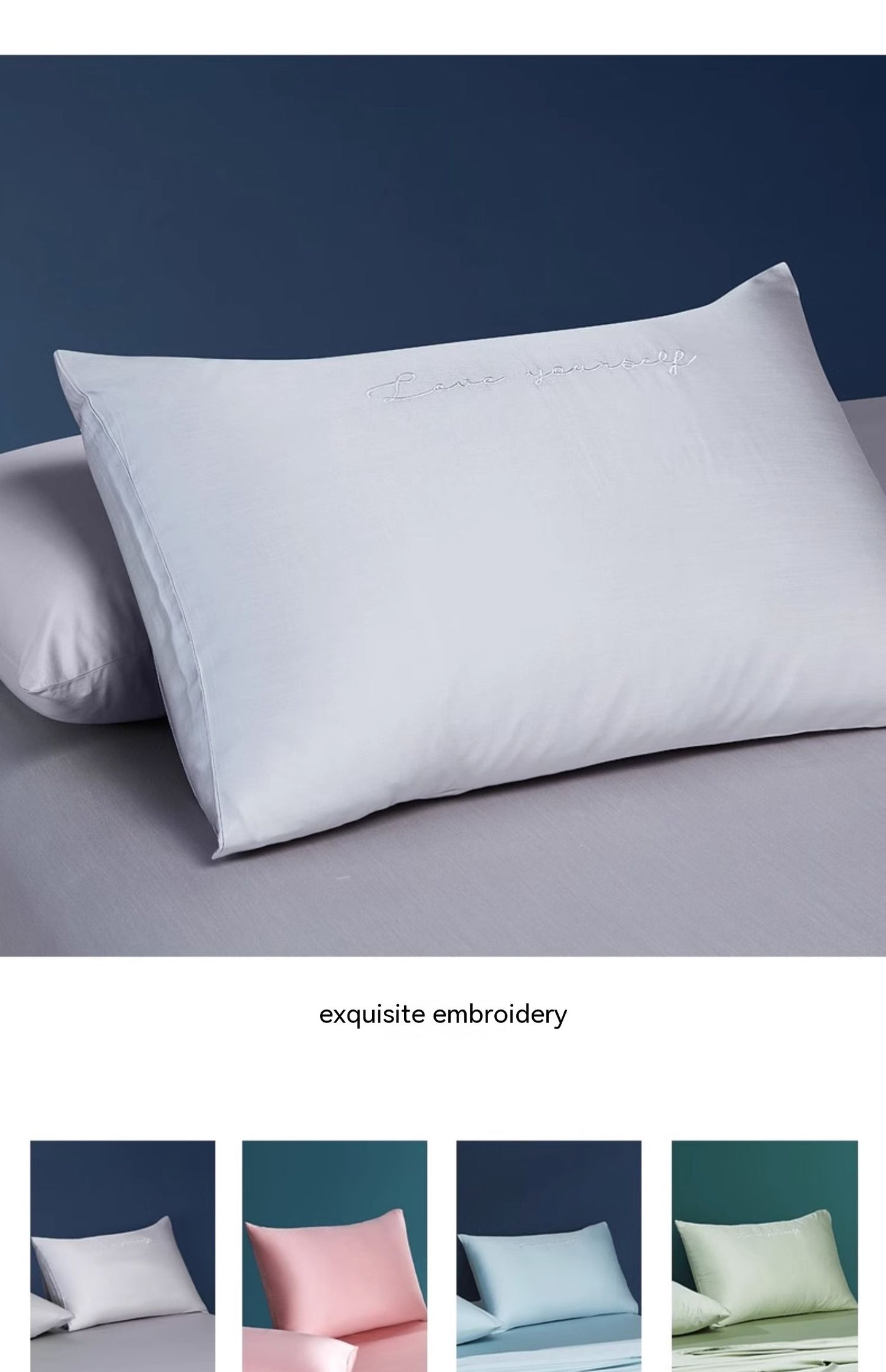 60S Pure Tencel Lyocell Silk-Soft Pillowcase Set (Pair)
