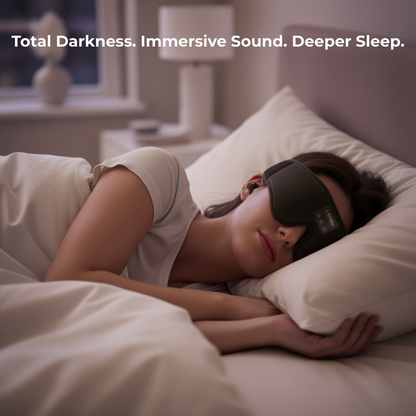 EarAccord™ Bluetooth Sleep Mask  3D Blackout