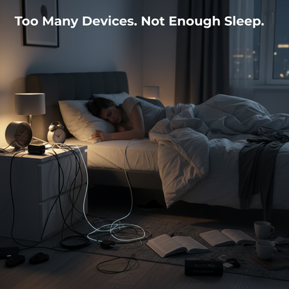SleepDock™ Sound Machine & Wireless Charger