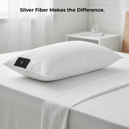 SilverRest™ Pillowcase  Antibacterial Silver Fiber