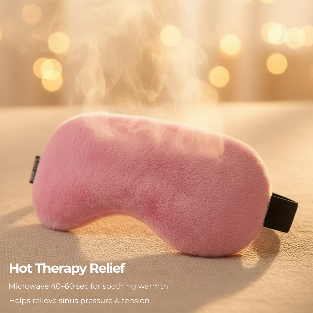 CalmLav™ Lavender Weighted Eye Mask  Hot & Cold Therapy
