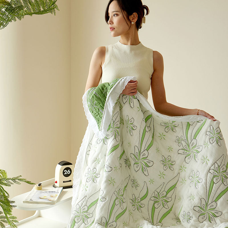 Cooling Bamboo Summer Blanket