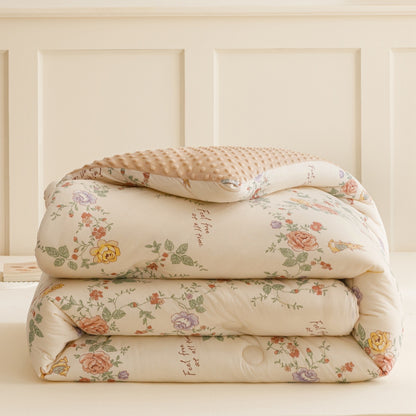 Beanie Velvet Soybean Fiber Duvet | A-Grade Knitted Cotton Quilt