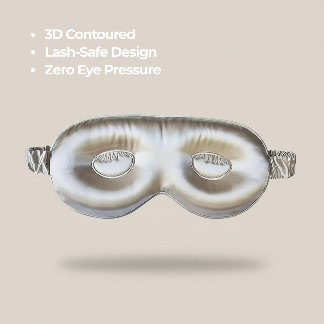LuxeSilk™ Sleep Mask  22 Momme Mulberry Silk
