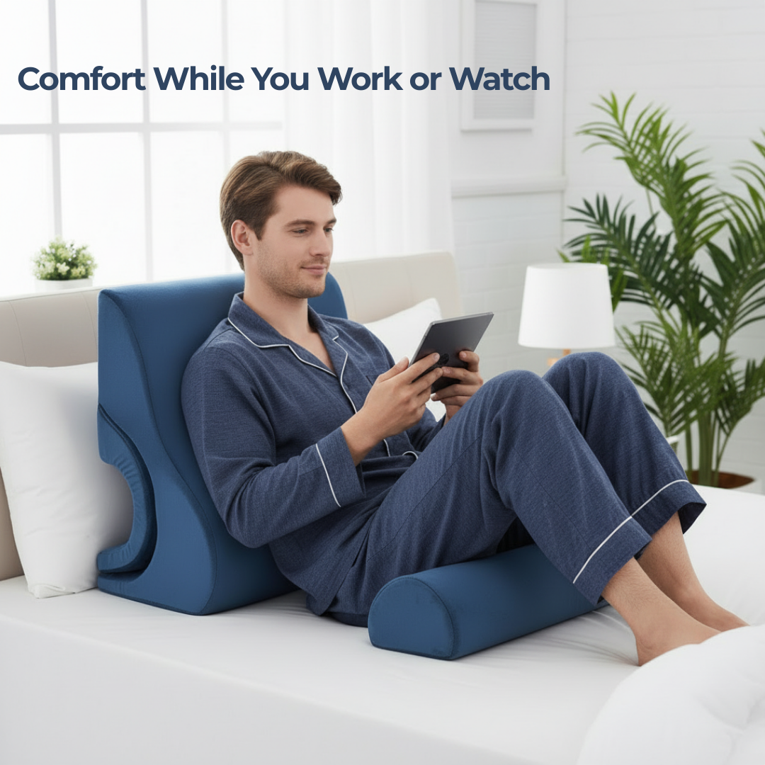 ElevateRest™ 3 Piece Wedge Pillow System