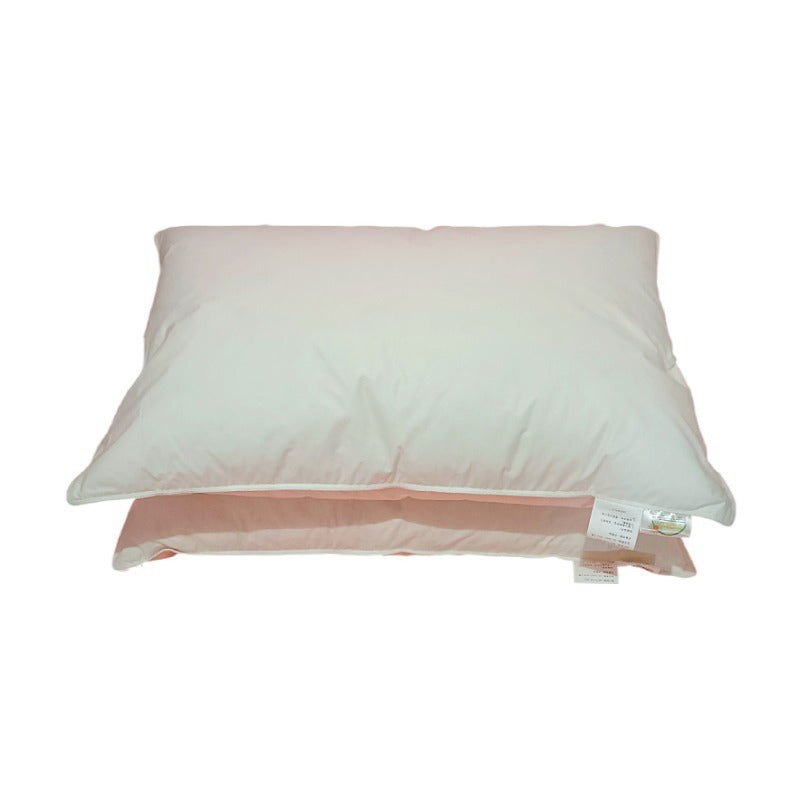 Apex High-Loft White Goose Feather Cushion - Pure Cotton Casing (Single Piece - 48x74cm)