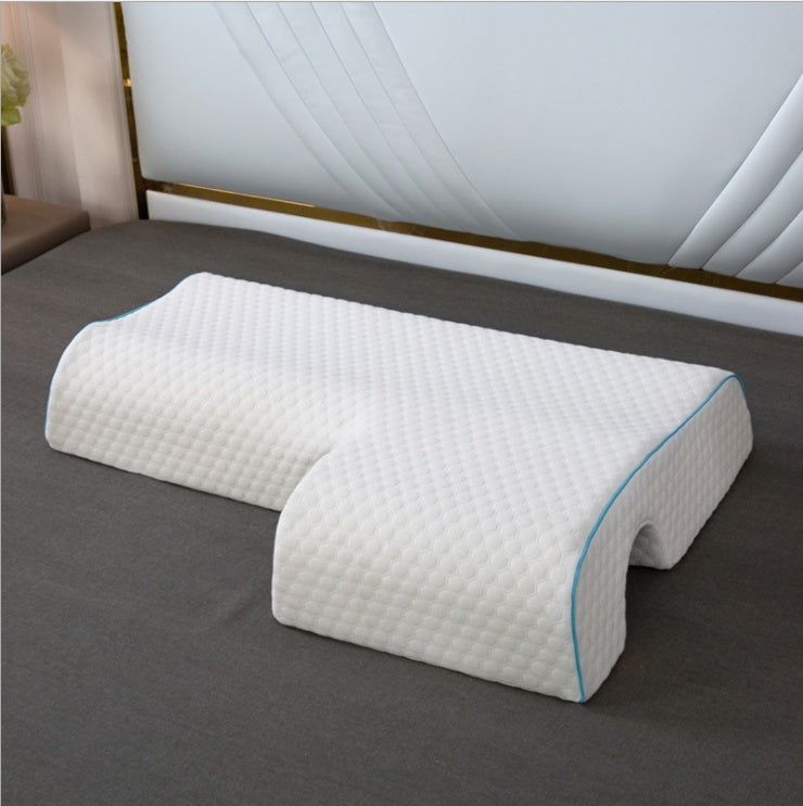 Couples Cuddle Pillow  Arm Relief Arch Pillow for Side Sleeping Couples