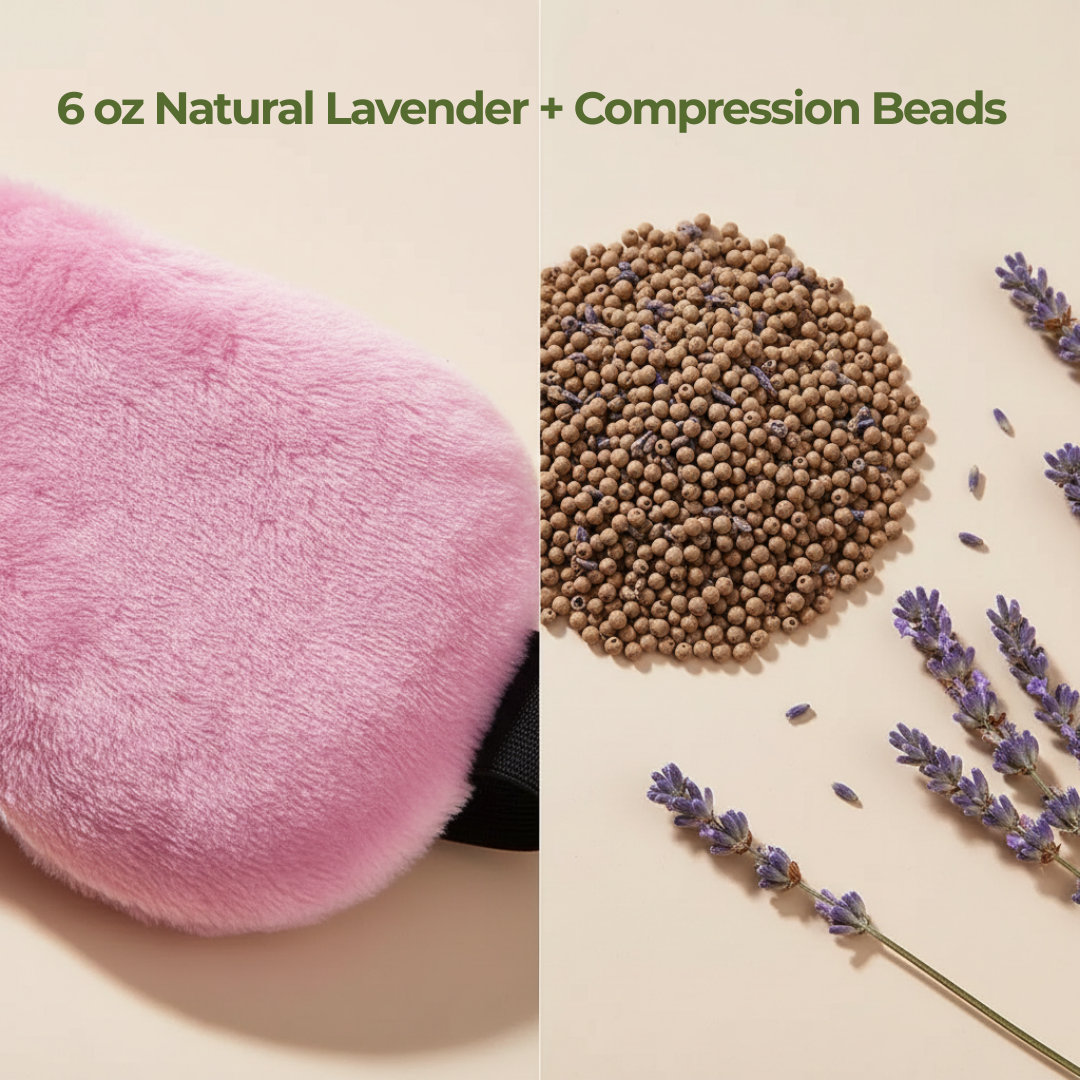 CalmLav™ Lavender Weighted Eye Mask  Hot & Cold Therapy