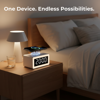 SleepDock™ Sound Machine & Wireless Charger