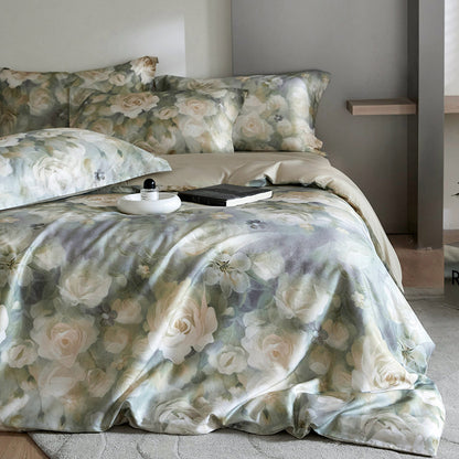 Botanical Bloom: 60S Digital Printed Tencel™ Lyocell Bedding Set