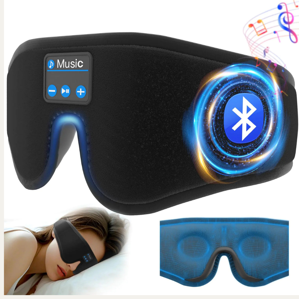 EarAccord™ Bluetooth Sleep Mask  3D Blackout