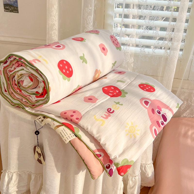 Class A Maternal & Child Soybean Fiber Summer Quilt