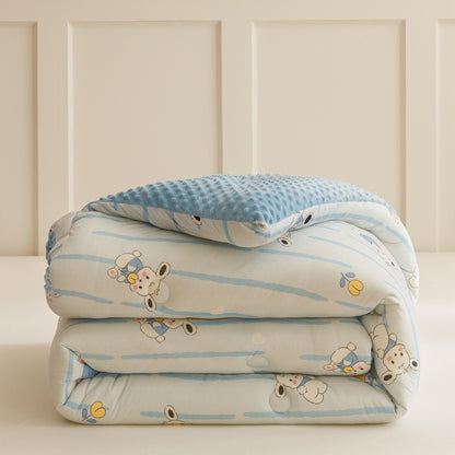 Beanie Velvet Soybean Fiber Duvet | A-Grade Knitted Cotton Quilt