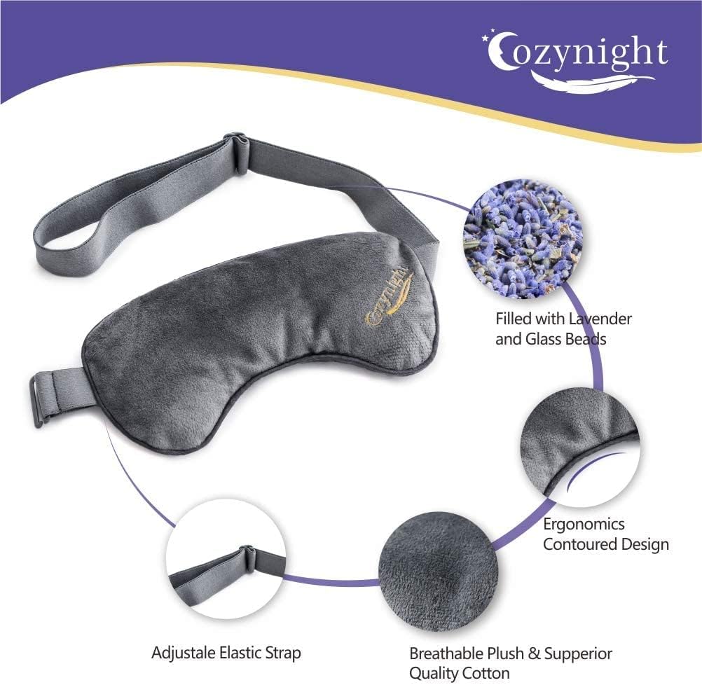 ThermaLav™ Weighted Lavender Sleep Mask