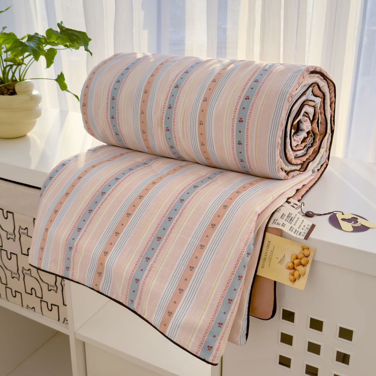 Soft-Touch Class A Soybean Blanket