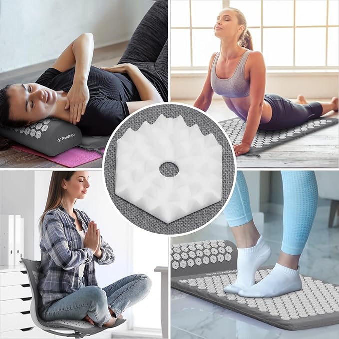 Acupressure Mat & Pillow Set