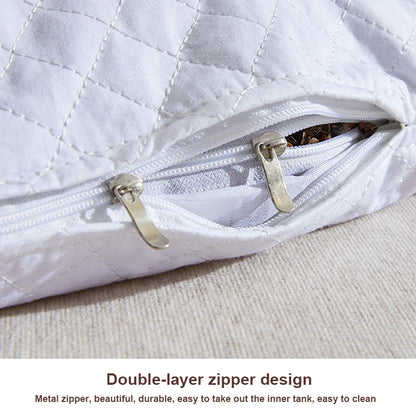 Compact Organic Buckwheat Husk Support Pillow