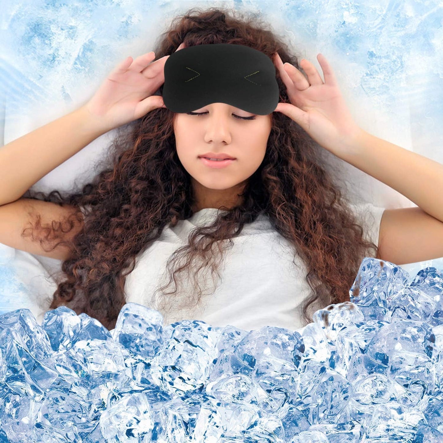 FrostVeil™ Cooling Weighted Sleep Mask