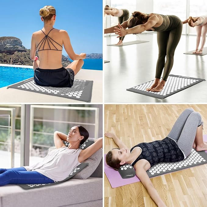 Acupressure Mat & Pillow Set