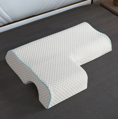 Couples Cuddle Pillow  Arm Relief Arch Pillow for Side Sleeping Couples