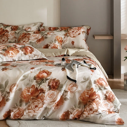 Botanical Bloom: 60S Digital Printed Tencel™ Lyocell Bedding Set