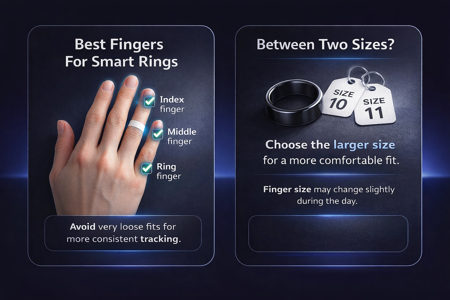 SleepSense™ Smart Ring – Sleep & Recovery Tracker