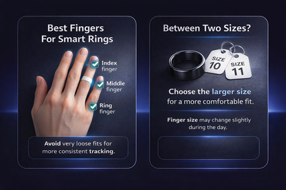 SleepSense™ Smart Ring – Sleep & Recovery Tracker