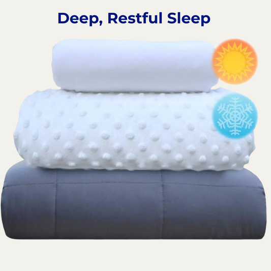 DeepCalm™ Weighted Blanket  20 lb Dual Cover