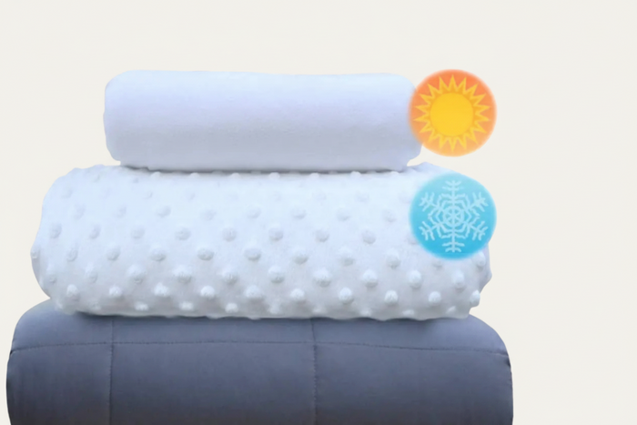 DeepCalm™ Weighted Blanket  20 lb Dual Cover