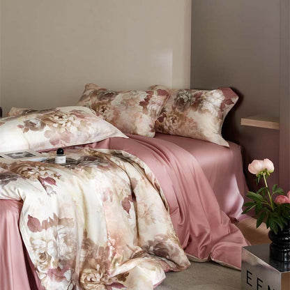 Botanical Bloom: 60S Digital Printed Tencel™ Lyocell Bedding Set