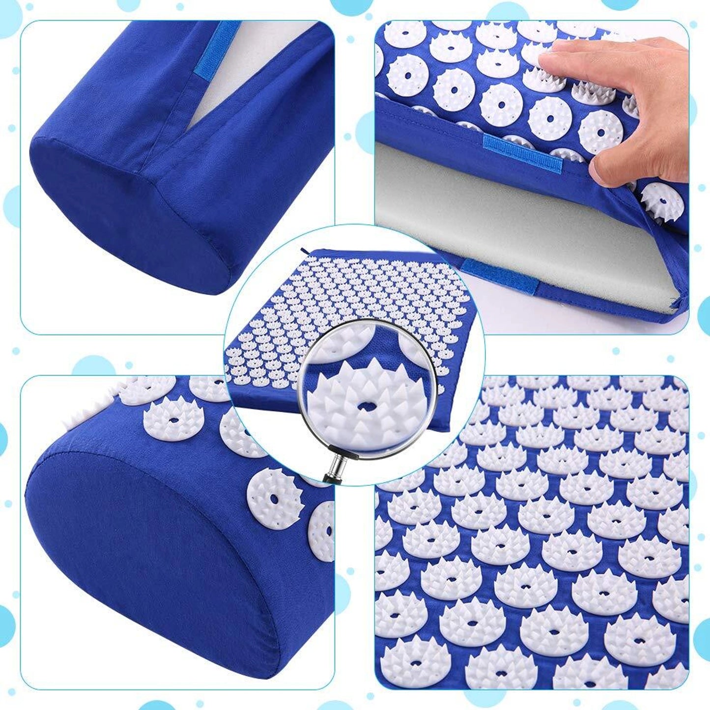 Acupressure Mat & Pillow Set