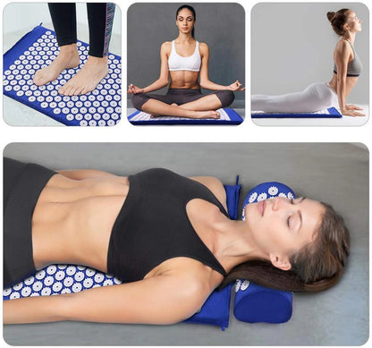 Acupressure Mat & Pillow Set