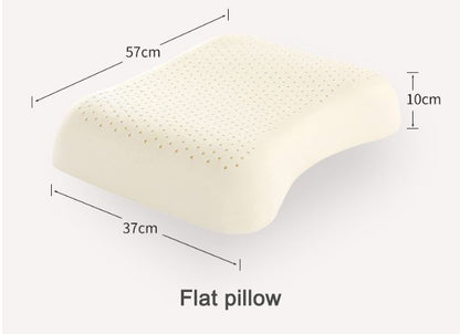 Vera Core High-Density Natural Latex Support Pillow - Adaptive Contouring Orthopedic Cushion (Single Piece)