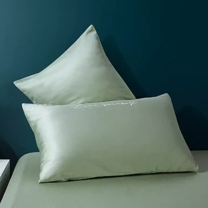 60S Pure Tencel Lyocell Silk-Soft Pillowcase Set (Pair)