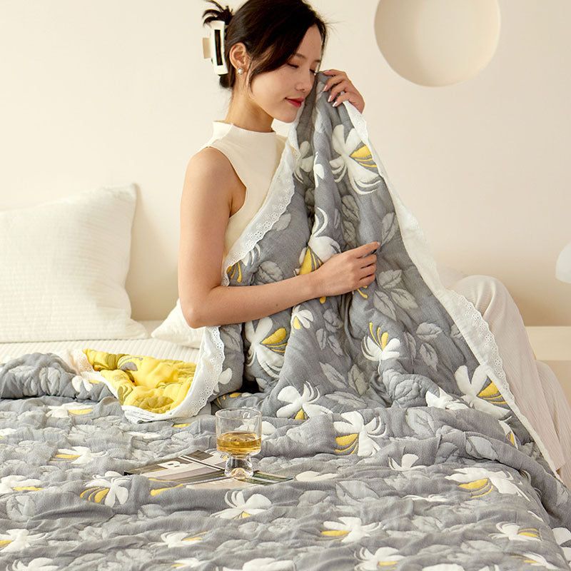 Cooling Bamboo Summer Blanket
