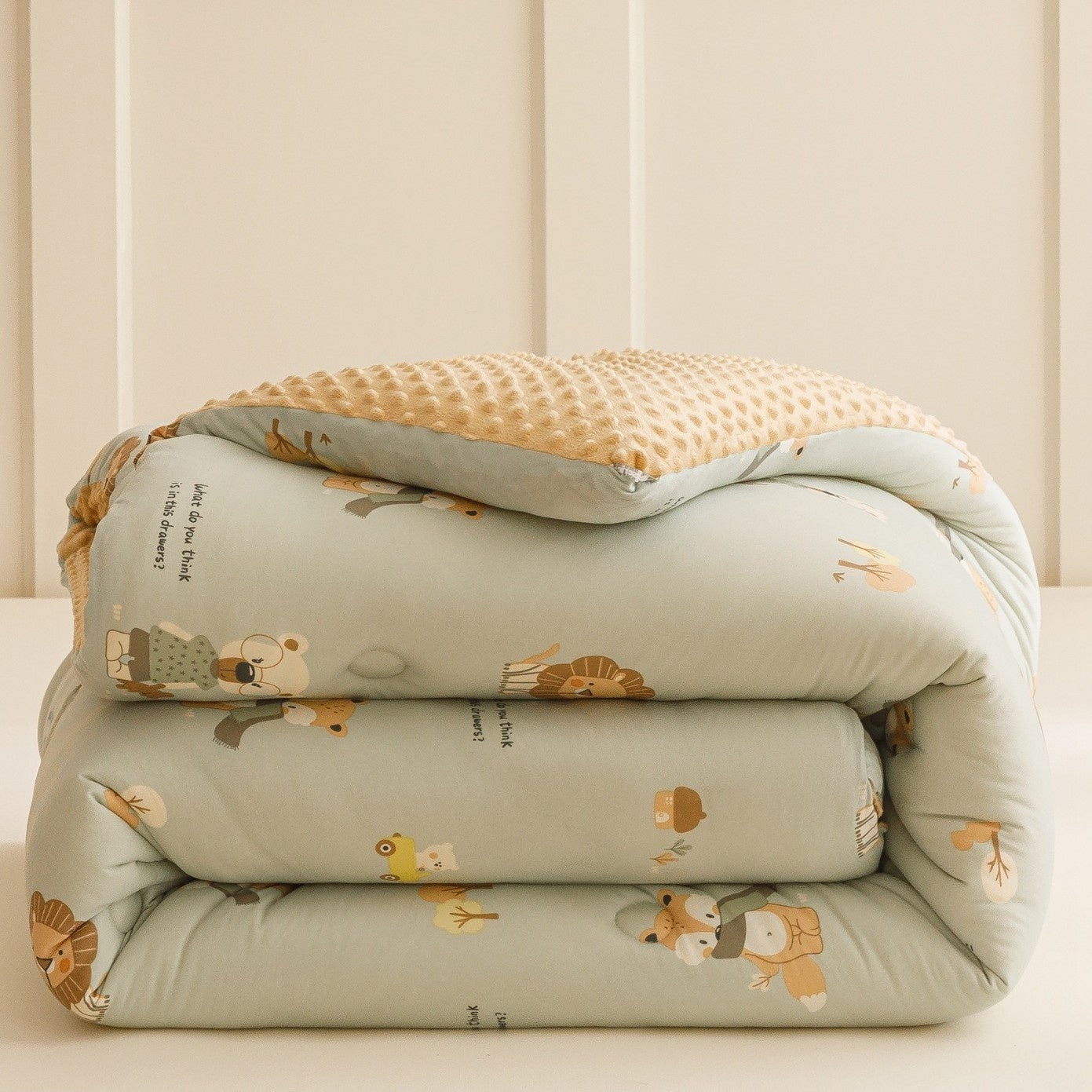 Beanie Velvet Soybean Fiber Duvet | A-Grade Knitted Cotton Quilt