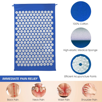 Acupressure Mat & Pillow Set