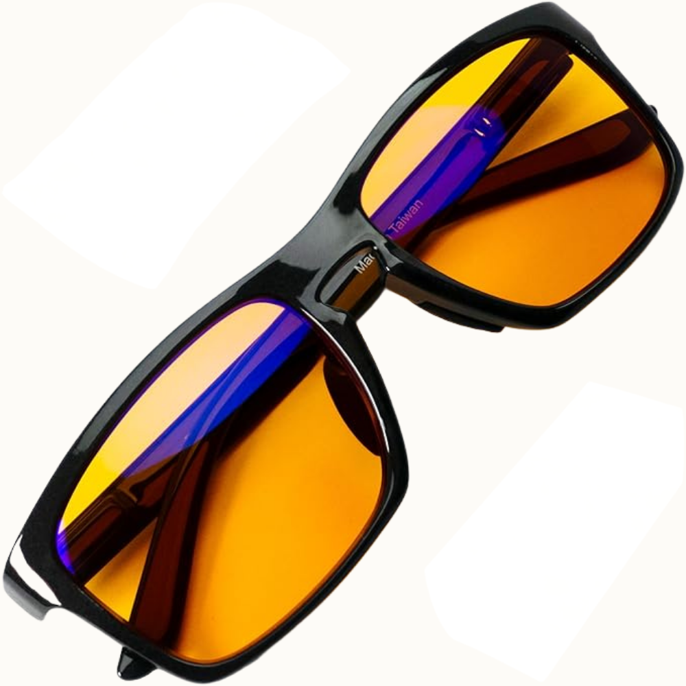 Amber Blue Light Blocking Glasses for Better Sleep