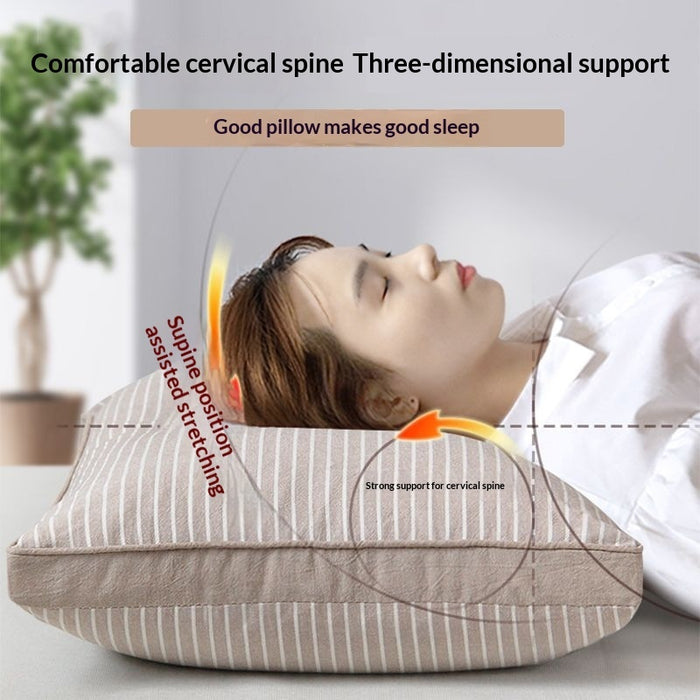 Handmade Cotton Buckwheat Cervical Pillow