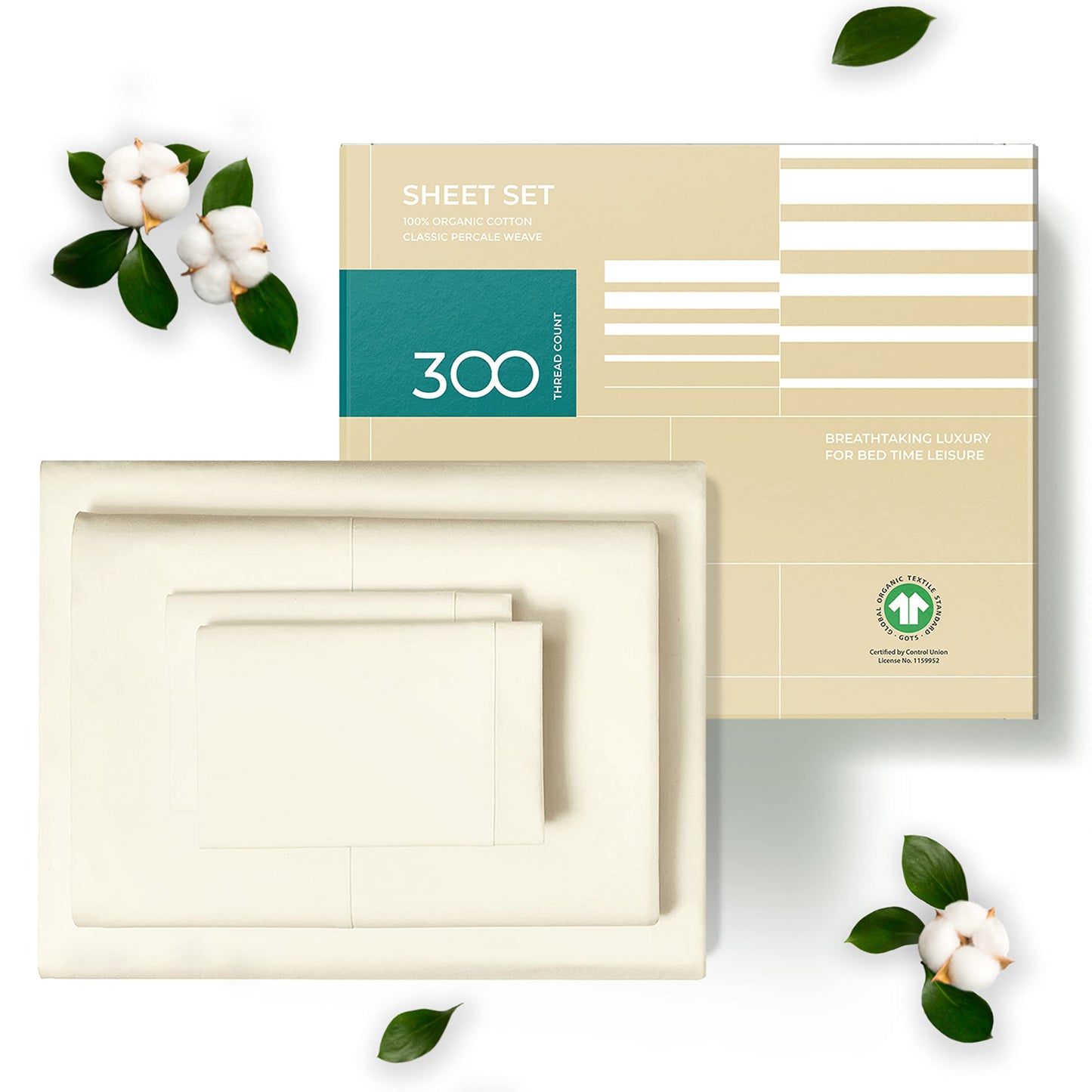 TerraLoom™ Organic Percale Sheet Set
