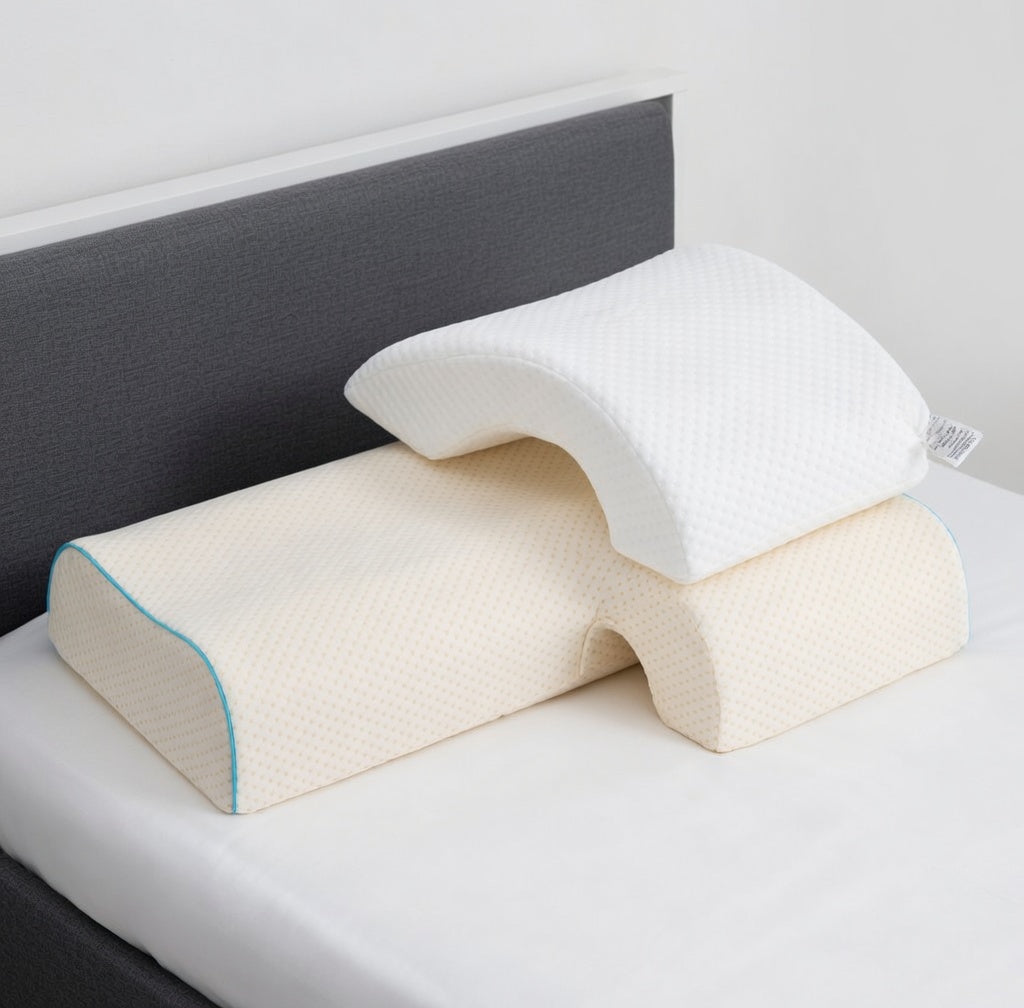 Couple Comfort Memory Foam Pillow Set