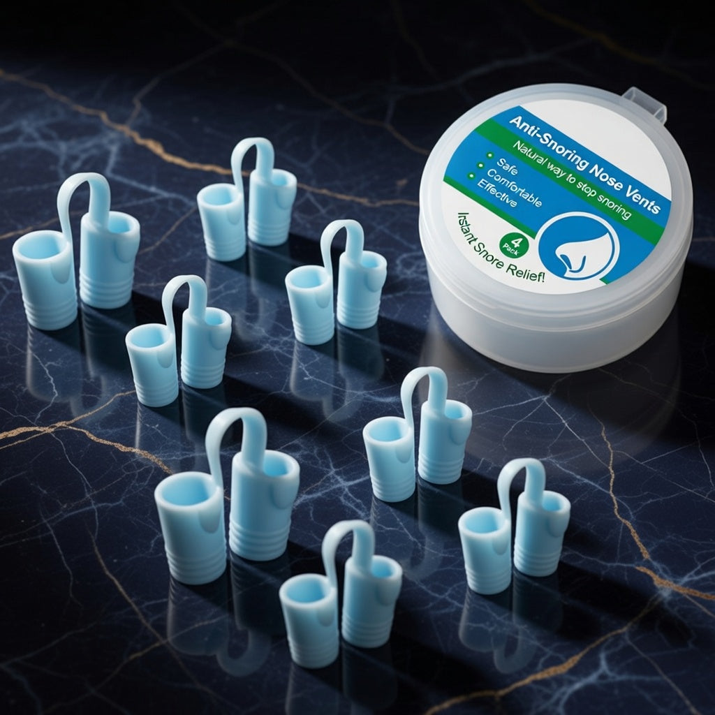BreatheEase™ Anti-Snore Nasal Dilators (4-Pack)