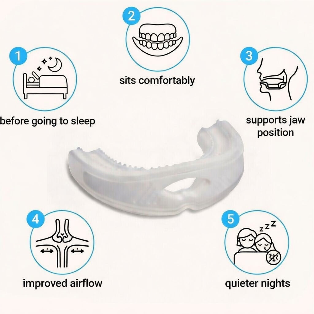 QuietNight™ FDA-Cleared Anti-Snore Mouthguard