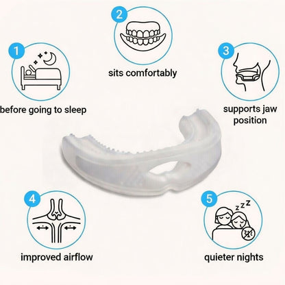 QuietNight™ FDA-Cleared Anti-Snore Mouthguard