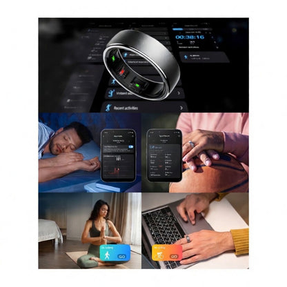 SleepSense™ Smart Ring – Sleep & Recovery Tracker