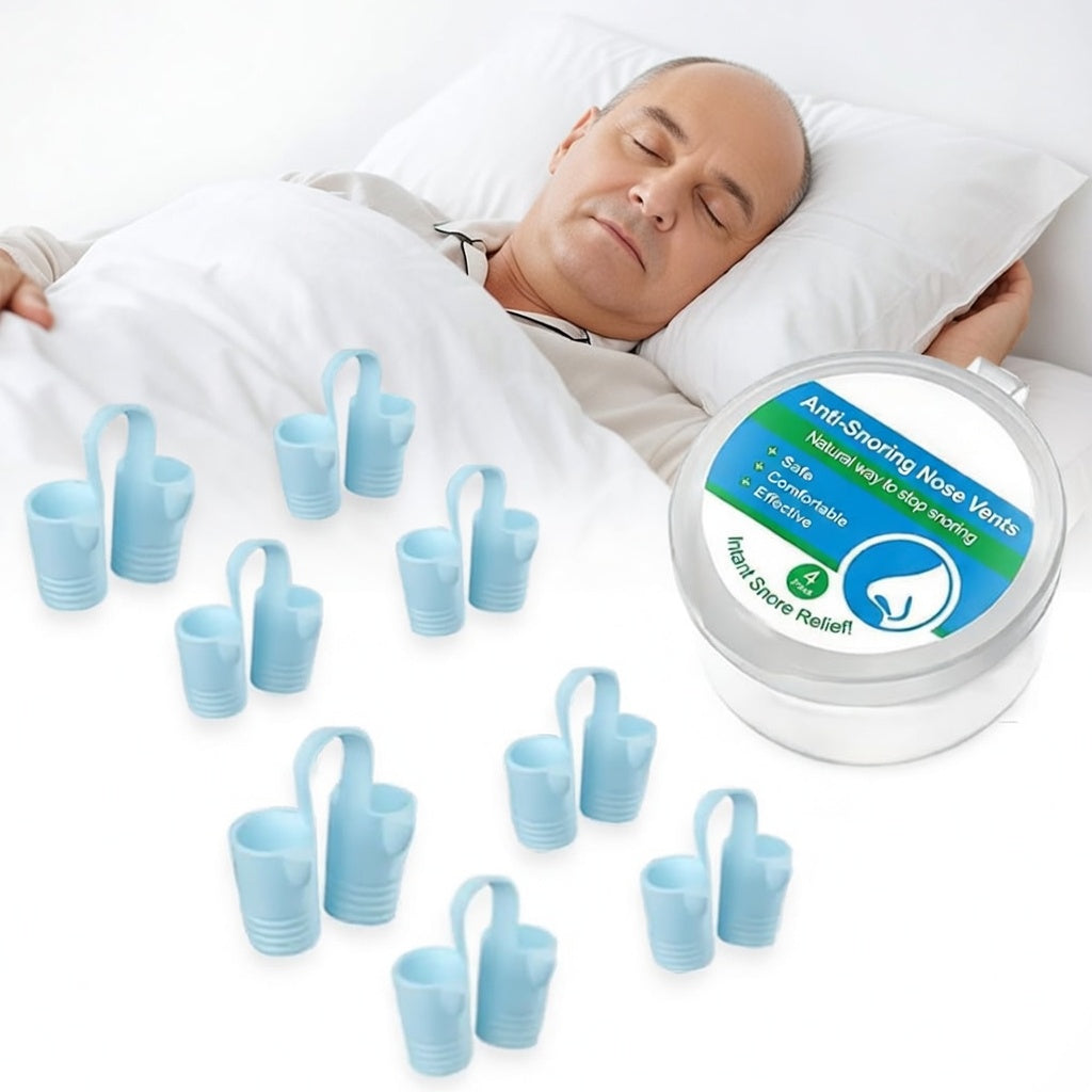 BreatheEase™ Anti-Snore Nasal Dilators (4-Pack)